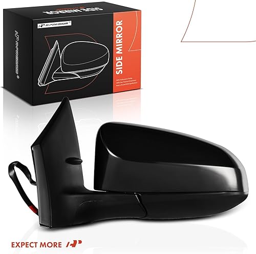 Miniatura 8 de A-Premium Espejo eléctrico para puerta del lado del conductor compatible con Toyota Corolla 2014-2019  Espejo retrovisor exterior plegable manual no