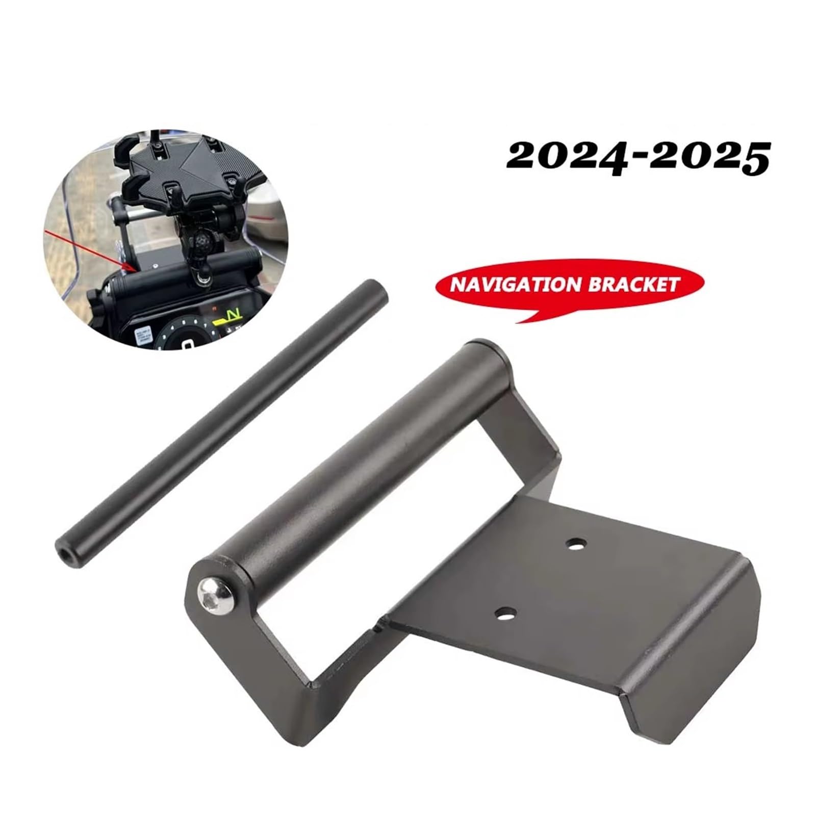 Per CFMOTO 450 MT MT450 Accessori 2024 2025 Moto Supporto Del Telefono Mobile Di Navigazione GPS Staffa Estensione Montaggio staffa gps moto