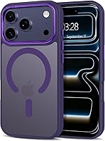 Vista 69 de Anuck - Funda magnética para iPhone 11 compatible con MagSafe, carcasa trasera mate translúcida dura, borde de TPU, delgada, resistente a impactos