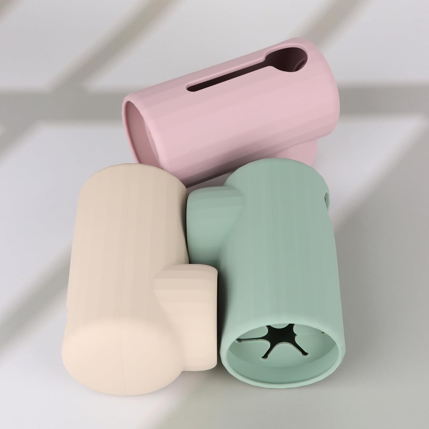 Bath Spout Cover, Soft Silicone Bathtub Faucet Cover Safety Universal Fit (Shifting Sand)