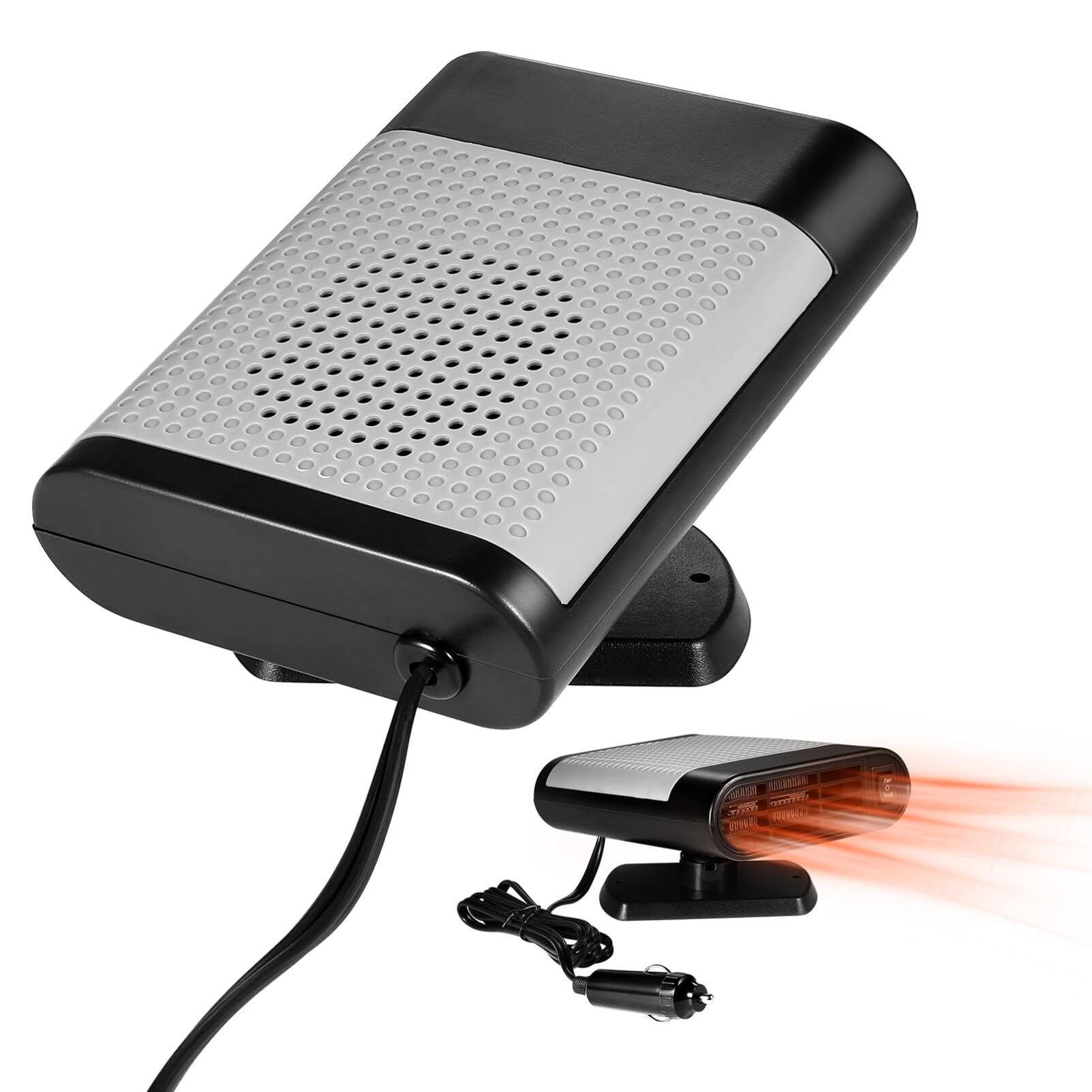 Amazon.com: VICASKY Car Heater 12V 150W Portable Windshield Defogger and  Defroster, Fast Car Heater Defroster,12V Car Auto Heating Cooling Fan, Car  Vehicle Heater Fan Defroster Demister Winter : Automotive