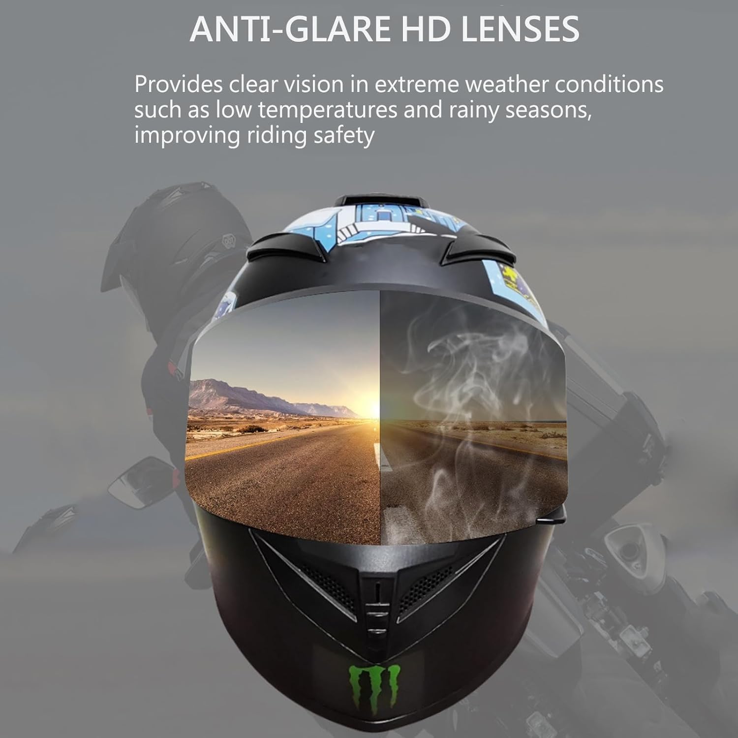 Casco Integrale For Moto Casco Da Corsa For Bici Da Strada Omologato DOT Ed ECE Con Visiera For Adulti, Uomini E Donne