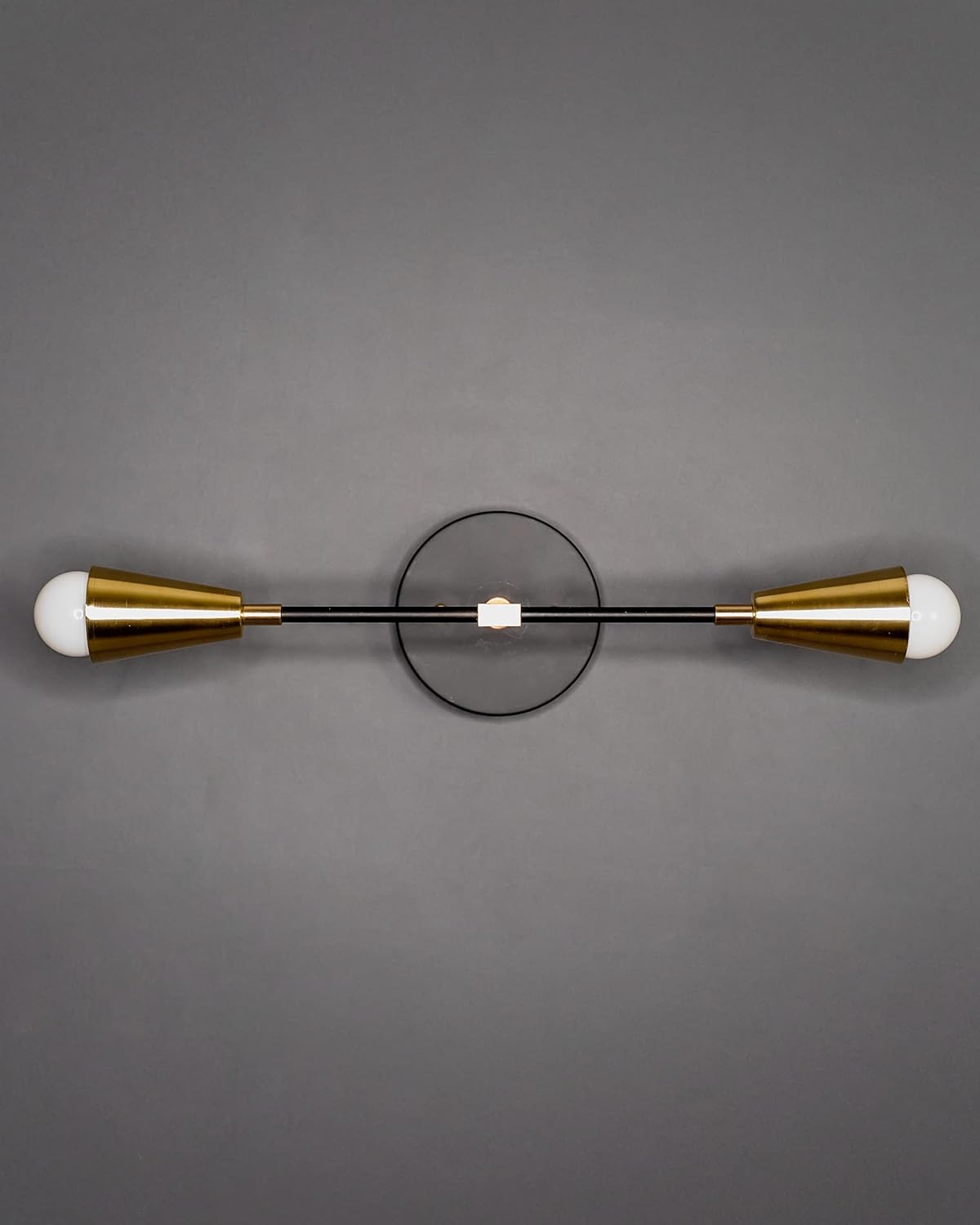 Black Friday Sale 2022 Rame Modern Wall Sconce Vanity 2 Bulb Cone Modern Mid Century Industrial Light