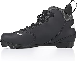 Fischer XC Sport Black XC Ski Boots Mens Sz 43 Black