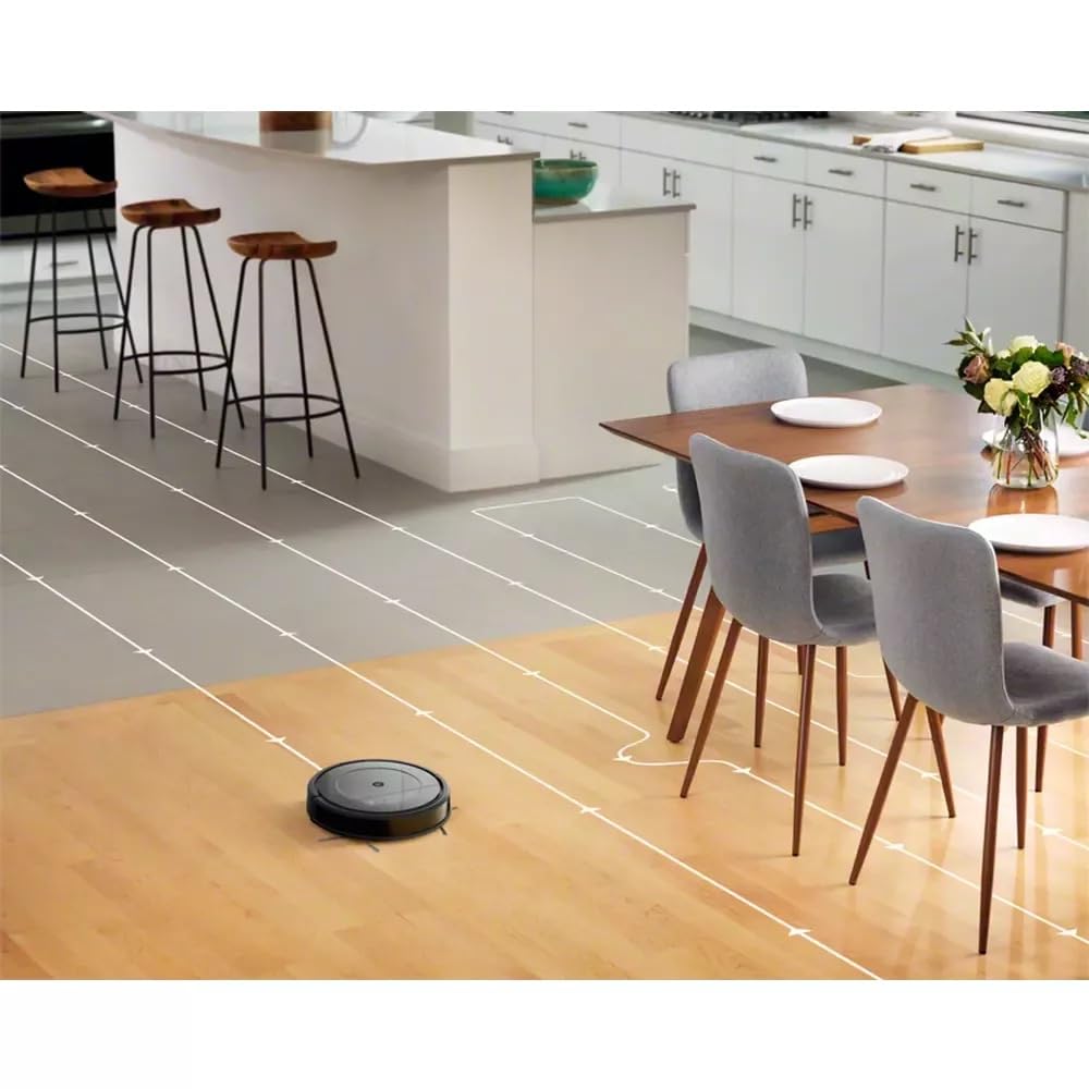 iRobot Roomba Combo Robot Aspirapolvere e Lava Pavimenti 2 In 1, Wi-Fi, Suggerimenti Personalizzati, Compatibilità Con L'Assistente Vocale, 33 W, Grigio