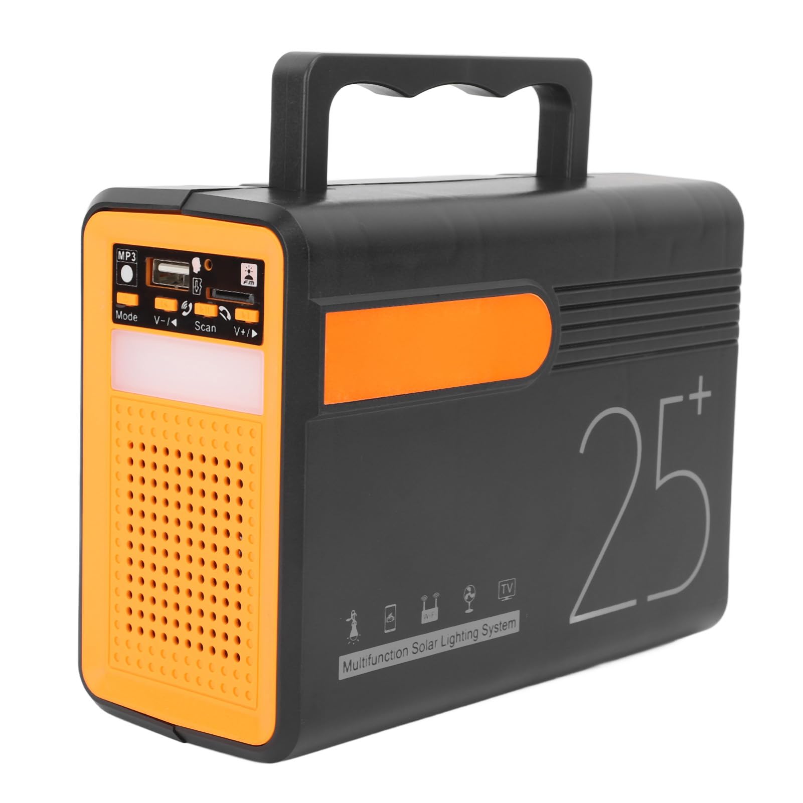 Estación de Energía Portátil 12V, Generador Solar LiFePO4 for