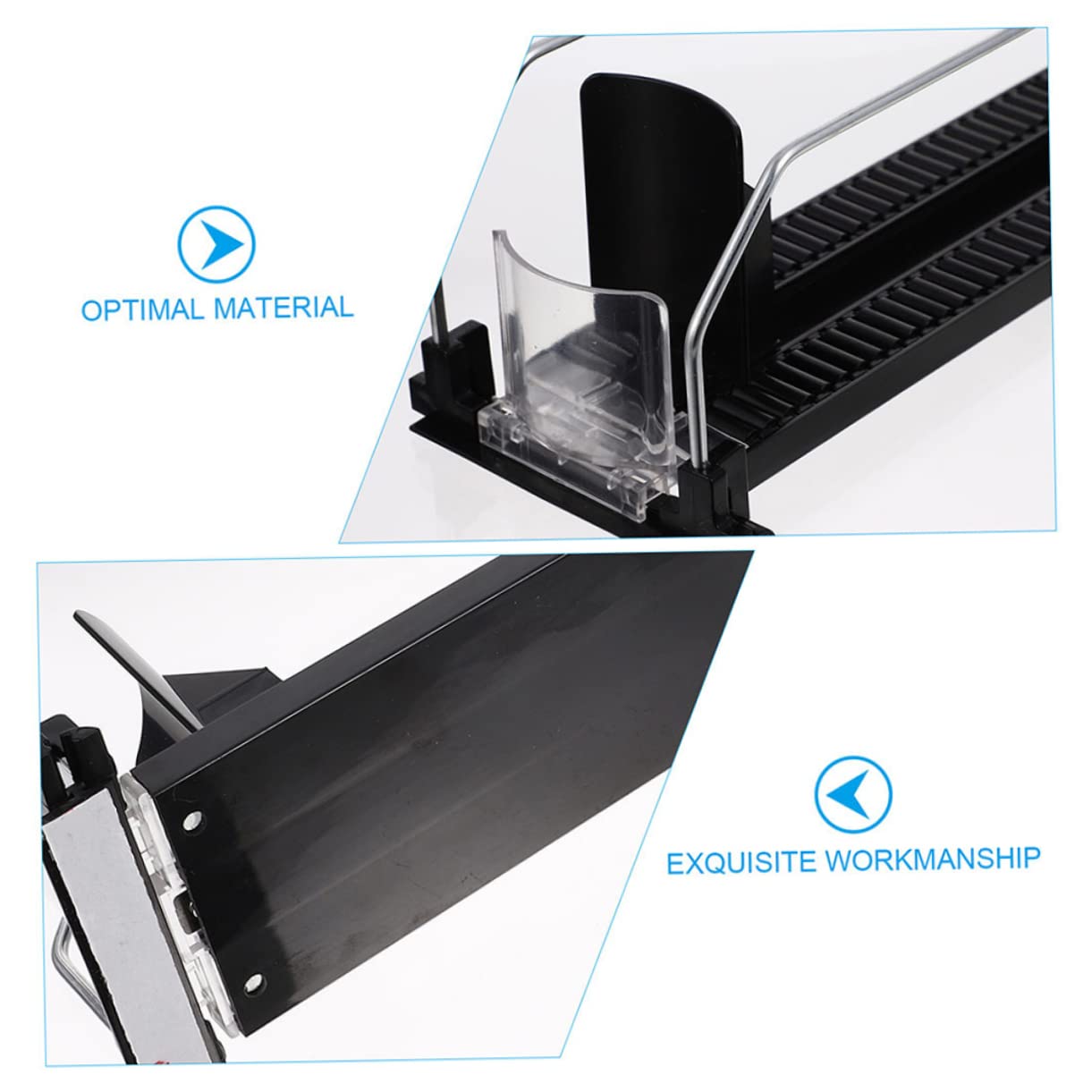 Mikinona Beverage Pusher Automatic Vending Machine Slide Plastic Drink Replenishment Pusher for Easy Installati