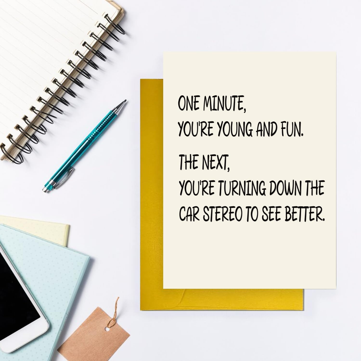 Funny Getting Older Birthday Card for Women Men, Humor Birthday Card for Mom Dad Husband Wife Grandma Grandpa, Funny Adult Birthday Card Gift, Happy Birthday Card Gift for Friends Sister Brother - Image 5