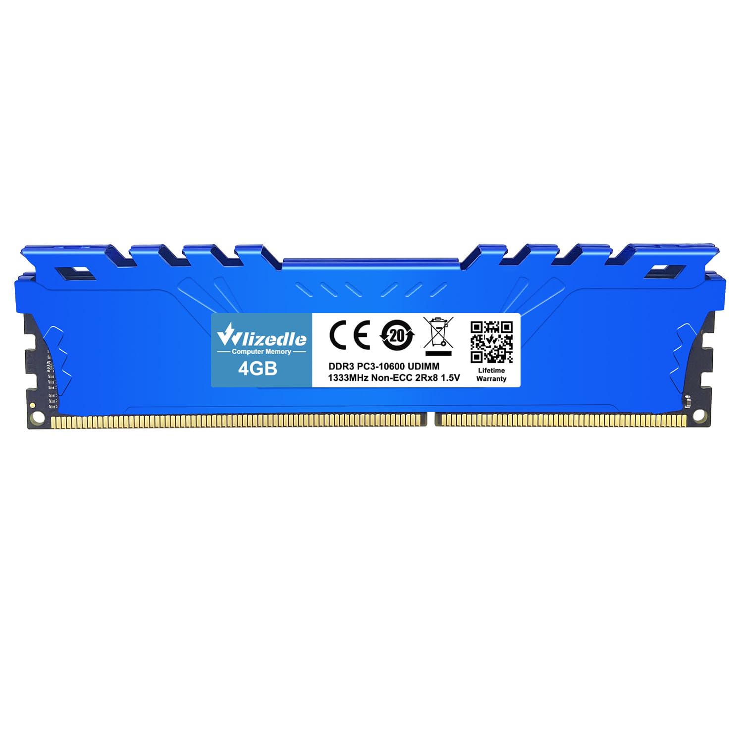 Kit DDR3 RAM 8 GB (2 x 4 GB) 1333 MHz CL9 DIMM Memória Wlizedle