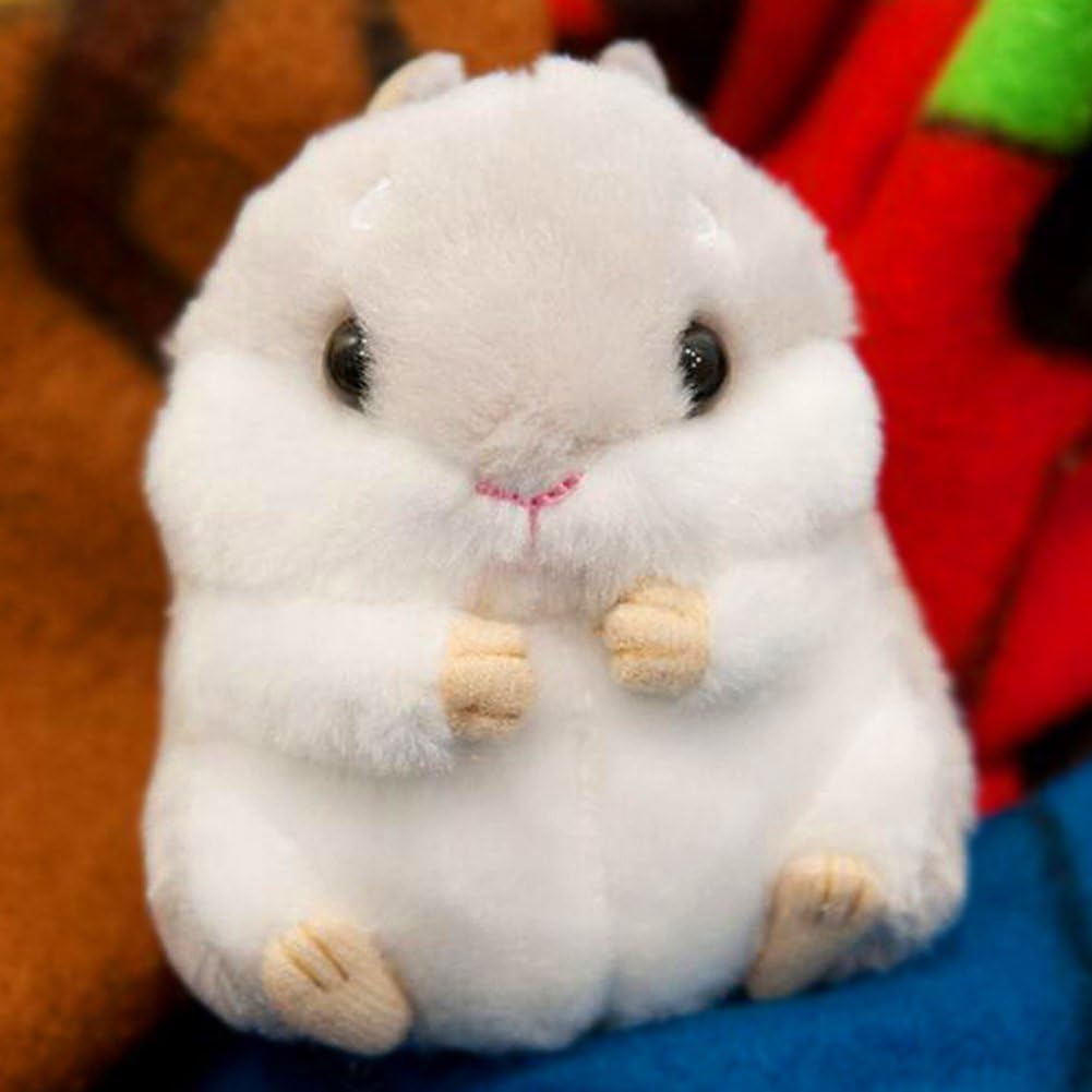 Khaki Hamster Keychain Charms Wallet Backpack Handbag Charms Automobile Trim Women's Key Rings and Keychains Automobile,Decorations,Car Keychain(This product is not suitable for children under 12) - Image 4