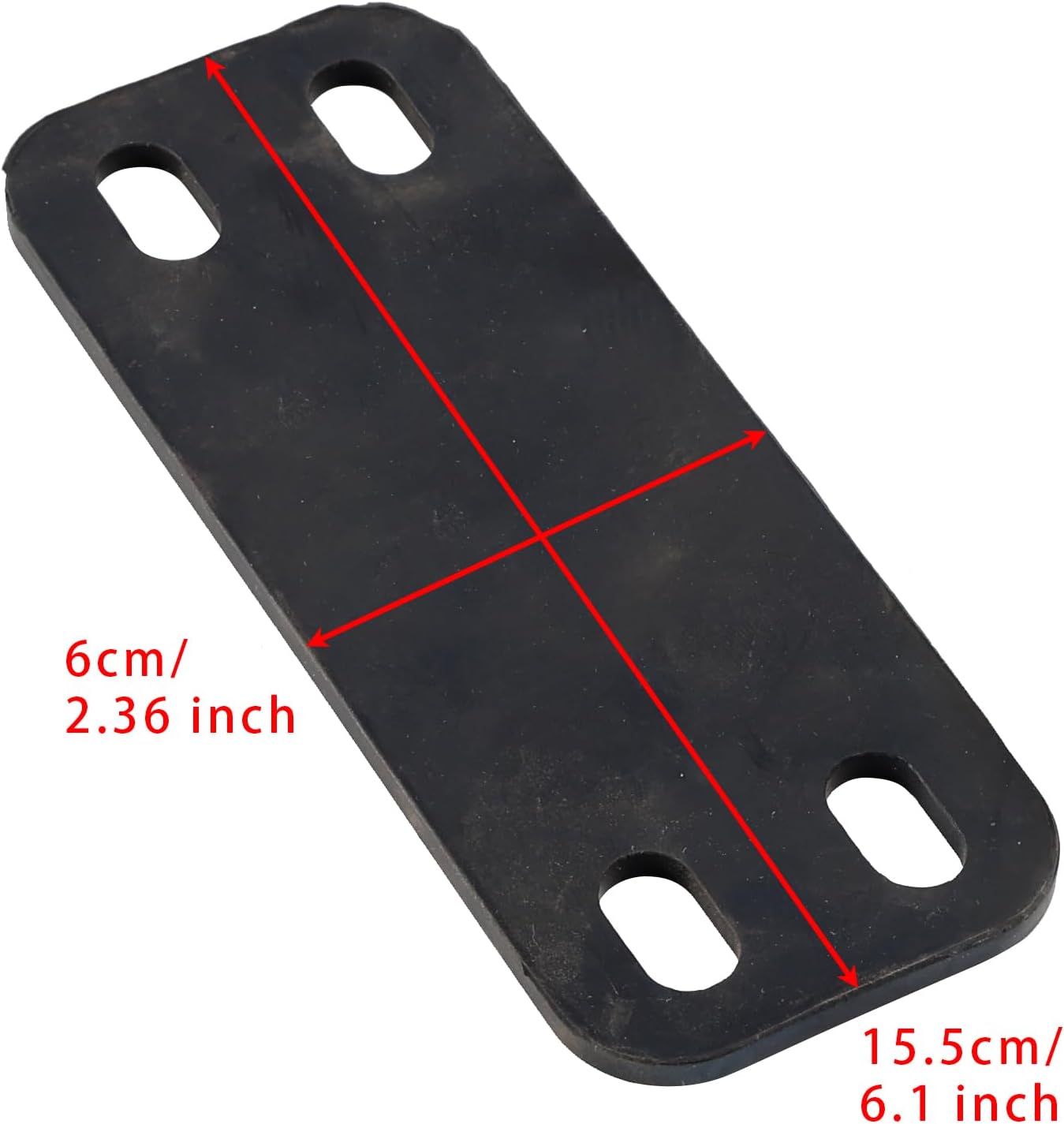 14-12998 Cab Lower Exhaust Stack Bracket Stainless Fit For Peterbilt 359/379