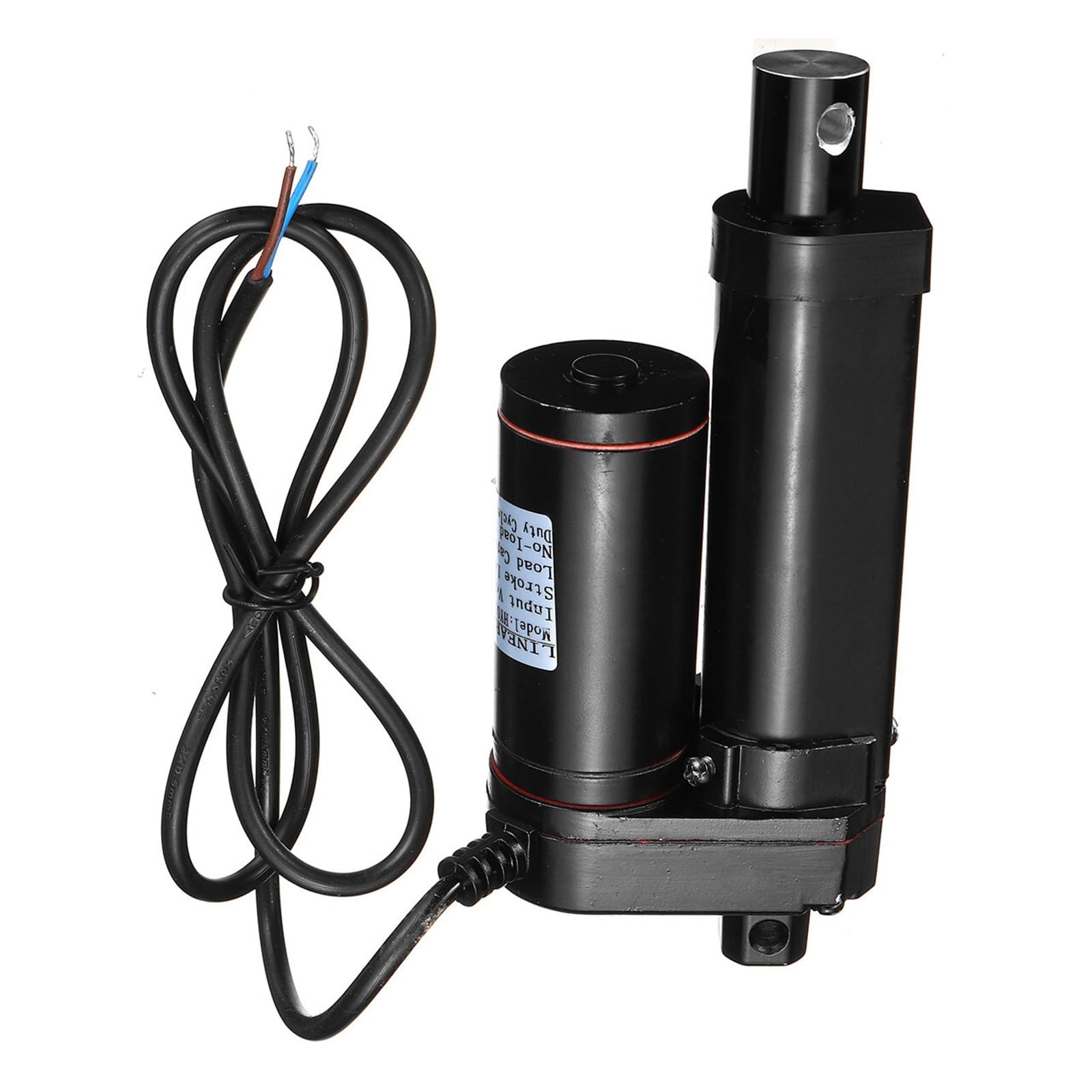 Linearantrieb, DC 12V/24V Linearantrieb 1500N Elektrischer Fensteröffner Linearmotor 50mm 100mm 150mm 200mm 250mm Hub 30W 2,5A(24V 700N 10mm s,Stroke 250mm)