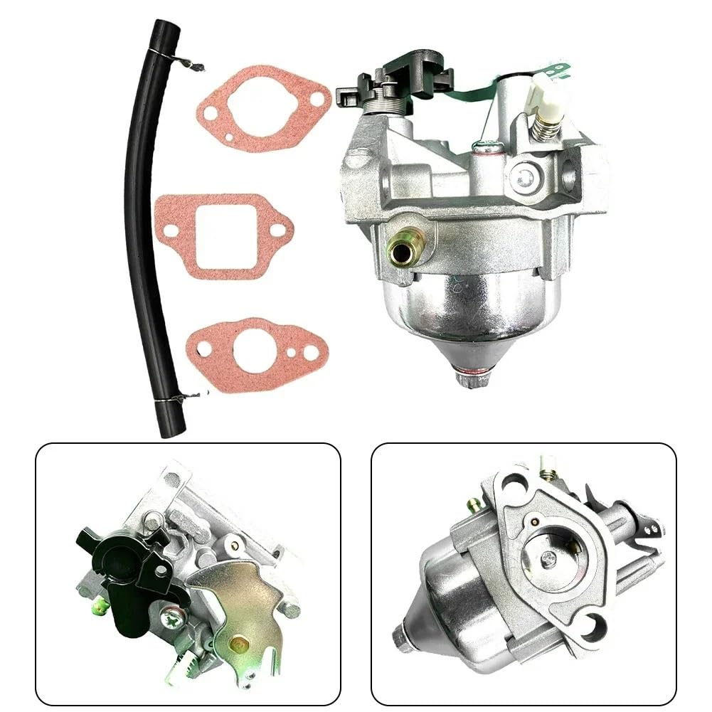 Kit de carburador for cortacésped con Juntas, Compatible con cortacésped GCV170LA HRN216 y Herramientas de jardín. Mantenimiento