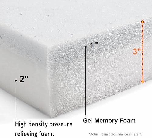 Miniatura 2 de Cama para perros y mascotas, almohadilla de espuma viscoelástica (42 x 28 x 3 pulgadas)