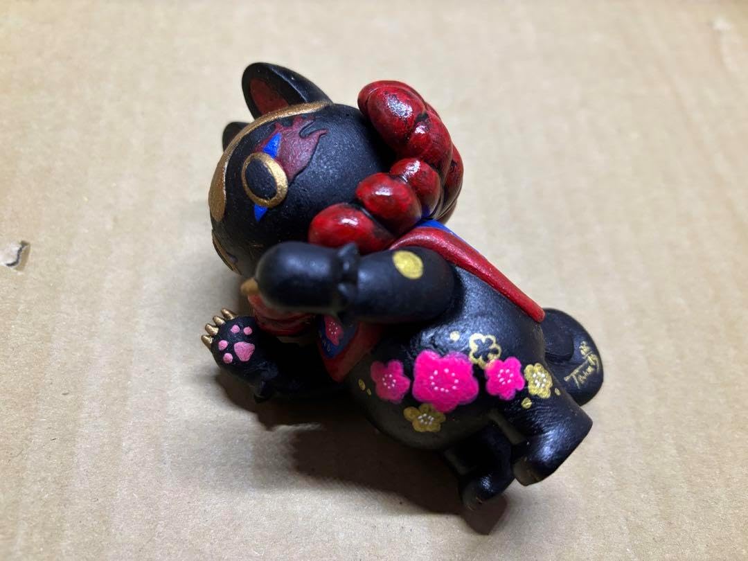 郷土玩具怪獣　イヌハリゴン　照紗　個展カスタムソフビ 犬張子進撃絵巻 郷土玩具怪獣 イヌハリゴン 照紗 個展カスタムソフビ 犬張子進撃絵巻