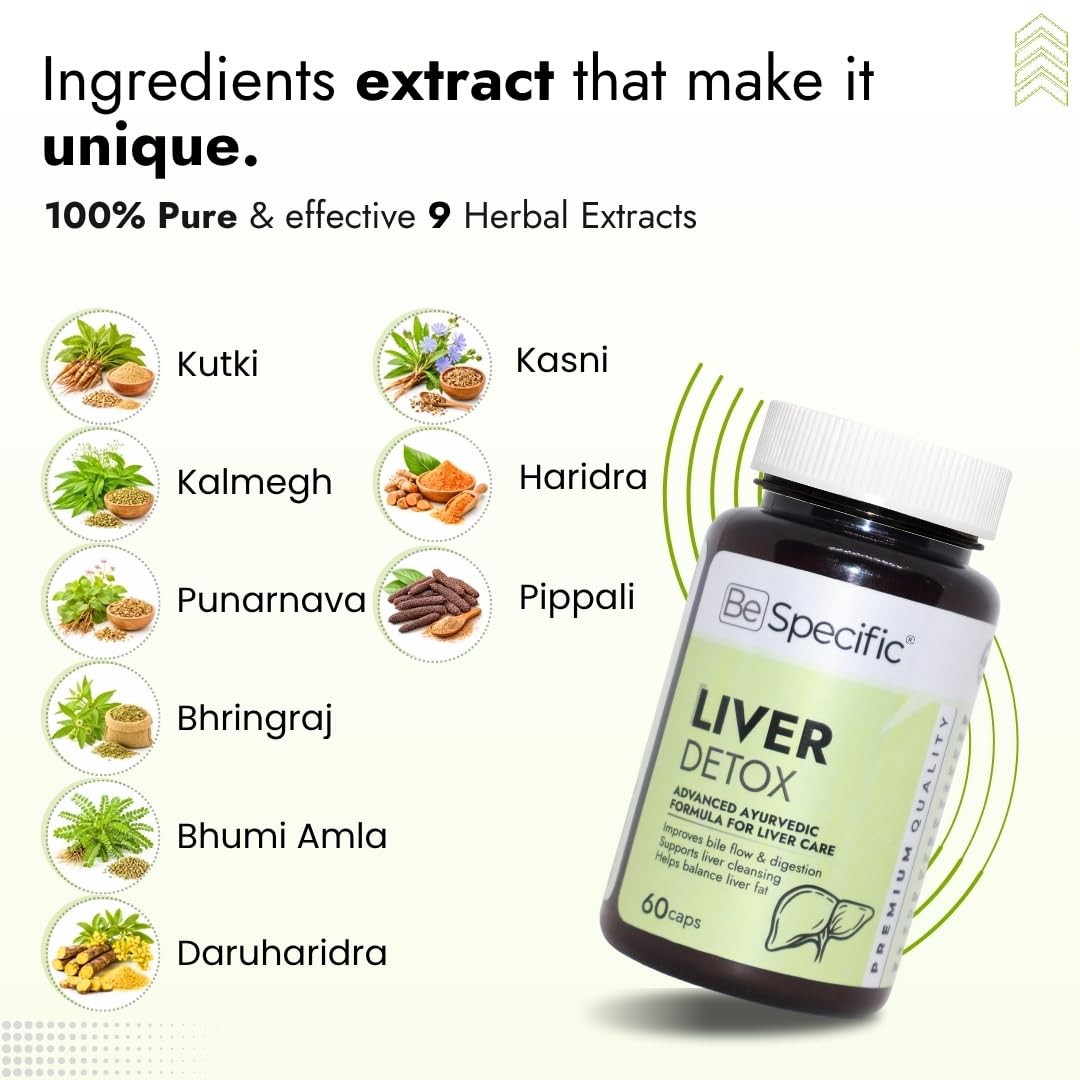 Liver Care Ayurvedic Medicine (Lab Tested) | Advanced Ayurvedic Formula for Liver Care | Supports Liver Health, Detox, Fatty Liver Support, Digestion & Metabolism | Premium Quailty Herbal Extract with No Side Effects — Amazon image 4