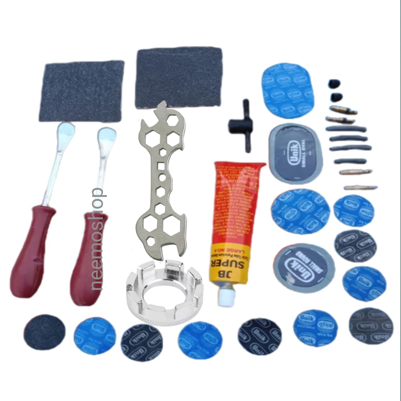 Bicycle Full Puncture Repair kit 32 piecesBicycle Cycle Bike Full Puncture Repair kit Portable 32 Pieces Inbox (B0C71LQM78) Amazon Price History, Amazon Price Tracker