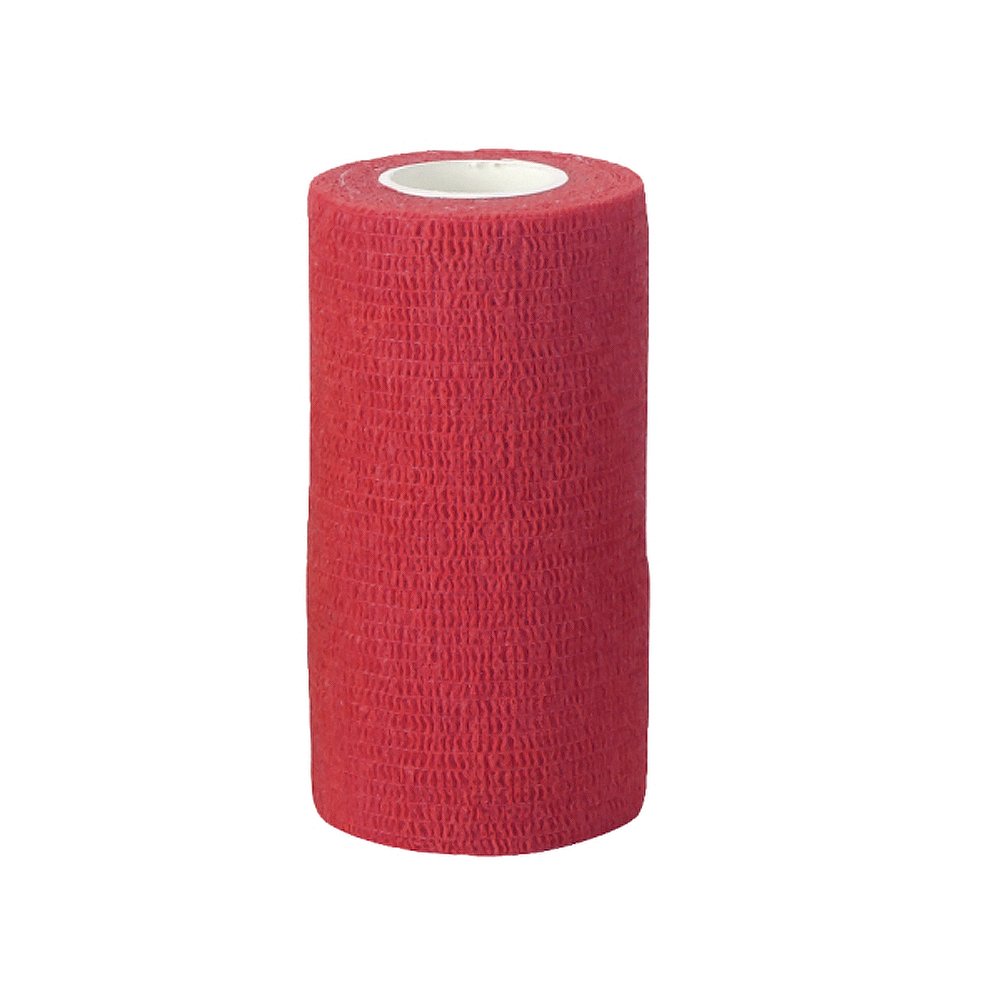 Agritura Kerbl VetLastic Selbsthaftende Bandage, 10 cm, rot