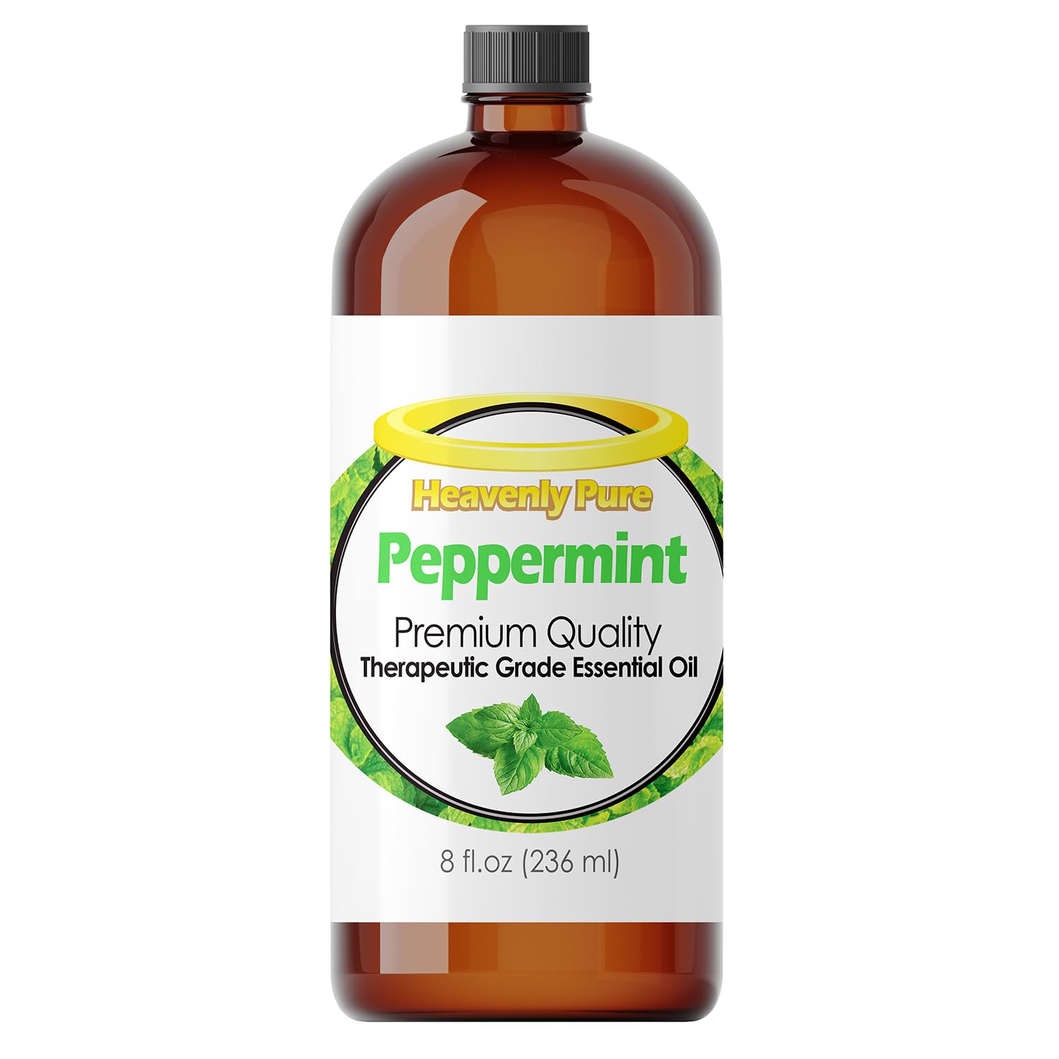Peppermint Essential Oil Pure & Natural Sweet (8 Oz Bulk Size)