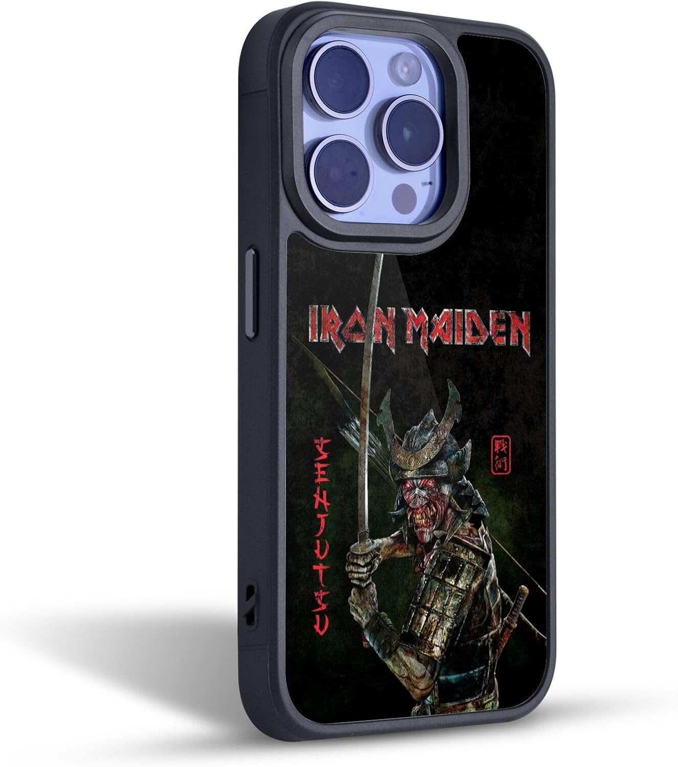 Head Case Designs Officially Licensed Iron Maiden Album Cover Senjutsu Gel Armor Case [Military Grade Drop Protection] Compatible with Apple iPhone 13
