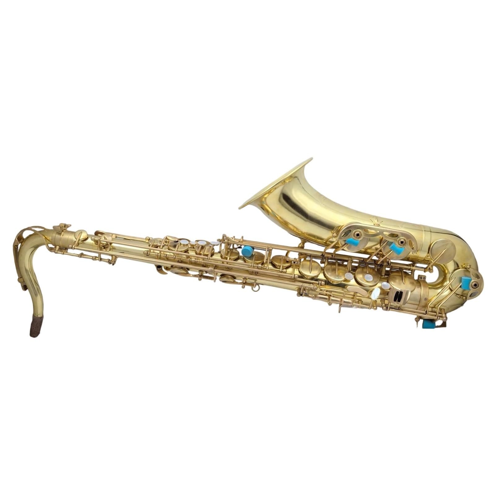 Saksofony Profesjonalny Instrument Muzyczny Mosiężny Niemalowany Saksofon Tenorowy