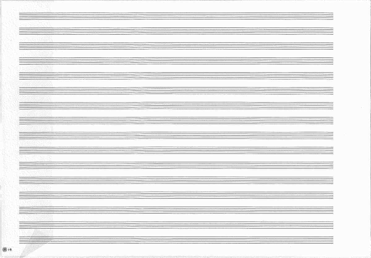 五線紙　スコア　18(8)544 五線紙 スコア 18(8)544 - メルカリ