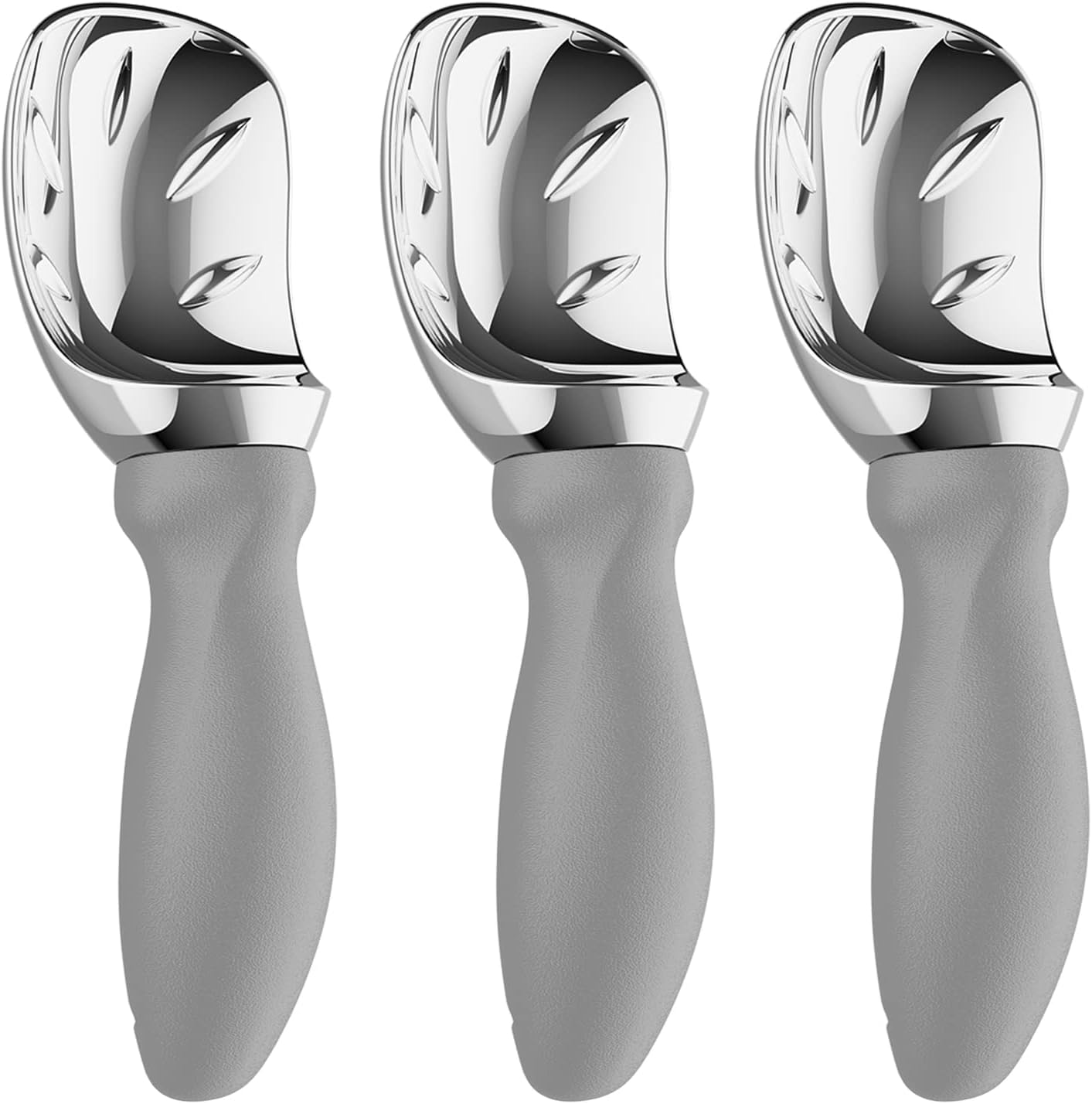 OYV Ice Cream Scoops 3 pack, Cookie dough scoop set, Heavy