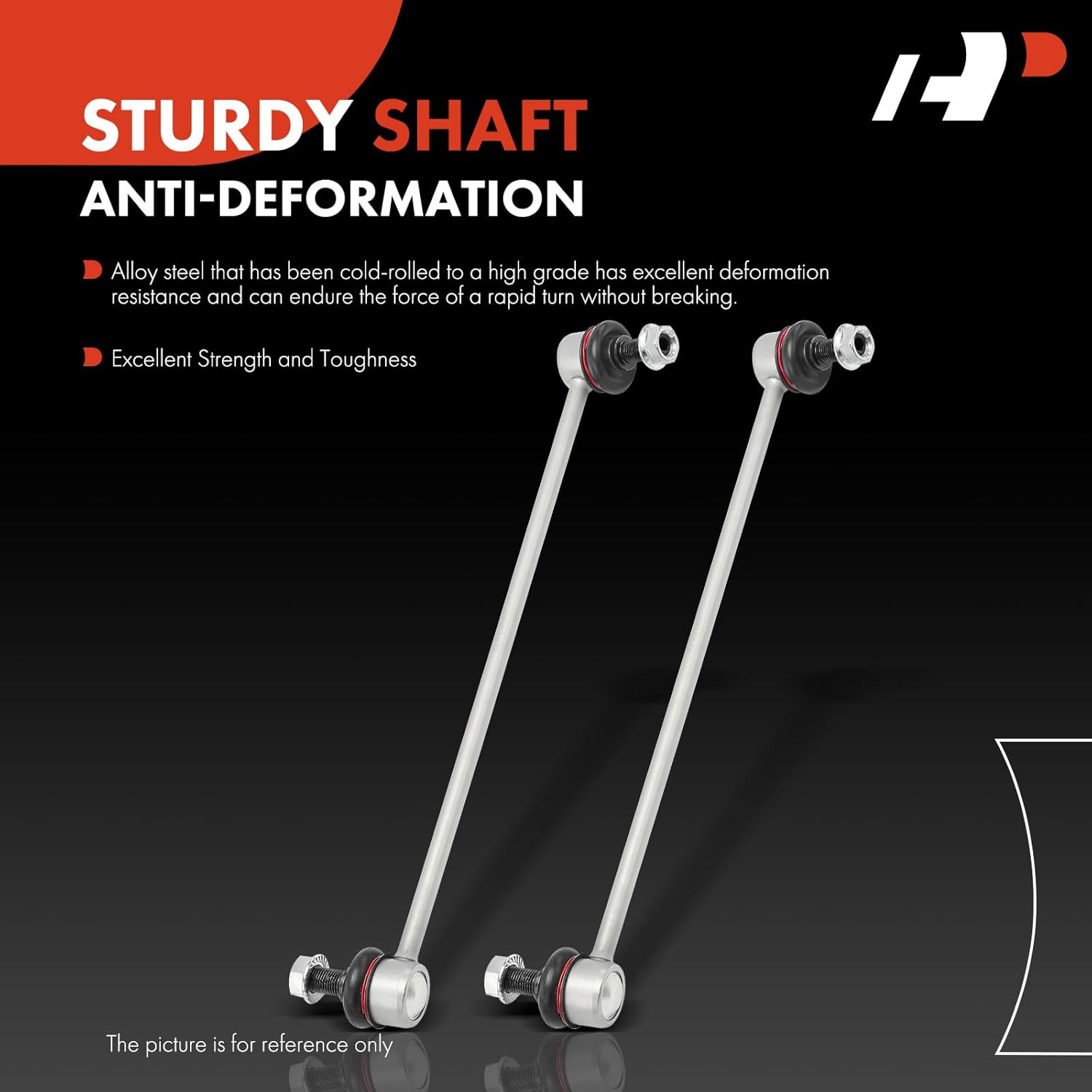 A-Premium 2 x Front Sway Bar Links Stabilizer Bar Links, Compatible with Honda Pilot 2016-2023, Ridgeline 2017-2024, Passport 2019-2024 & Acura MDX 2014-2020 2022-2023