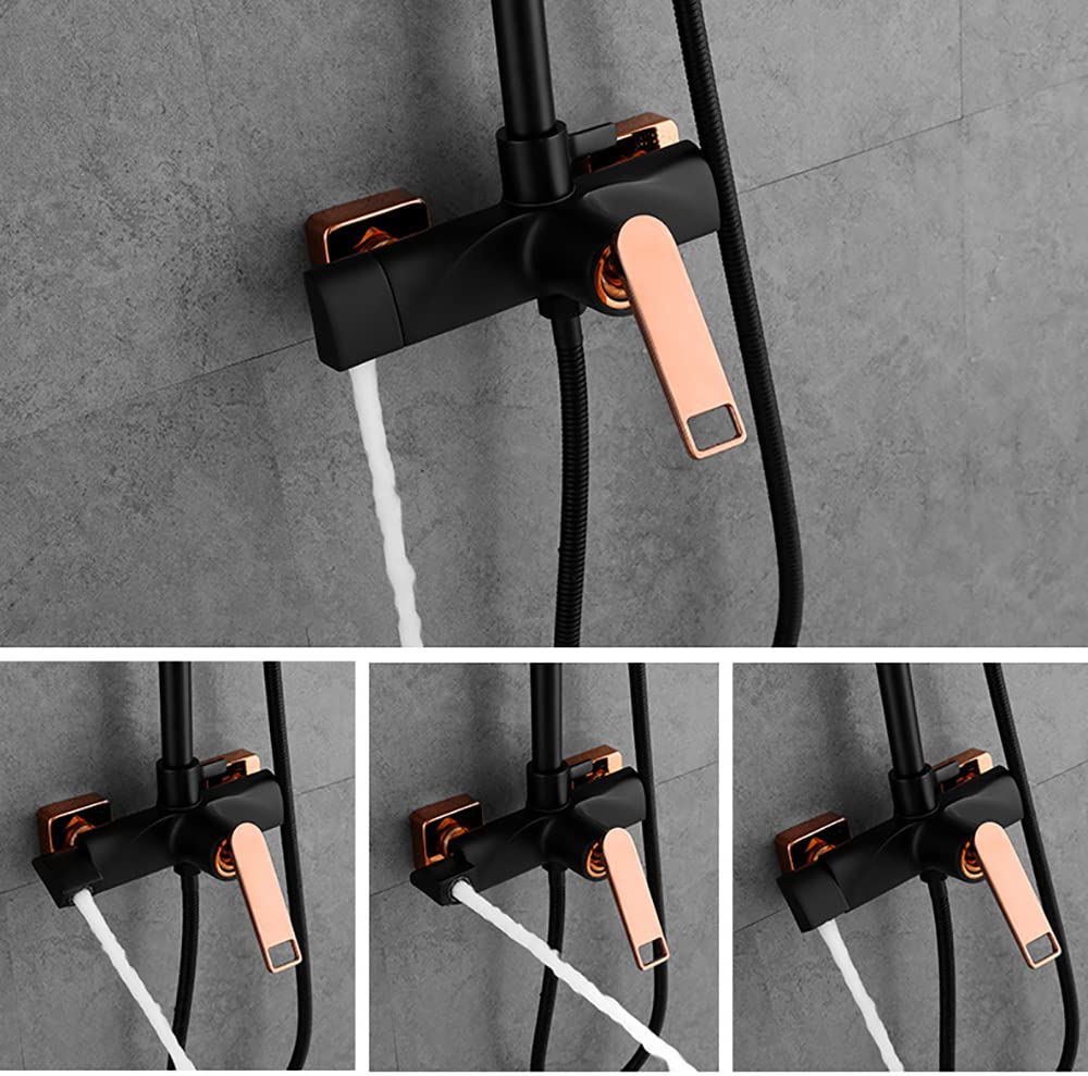 LIXIL・INAX スプレーシャワー(ストレート)〈ブラック〉