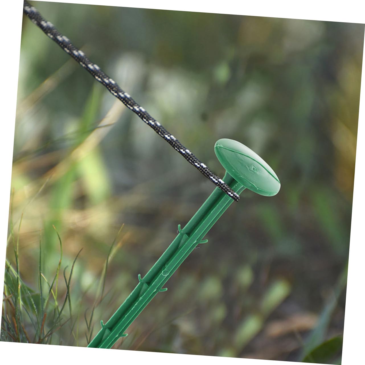 Piquets de Fixation au 150 Pièces en Plastique Vert, pour Jardin