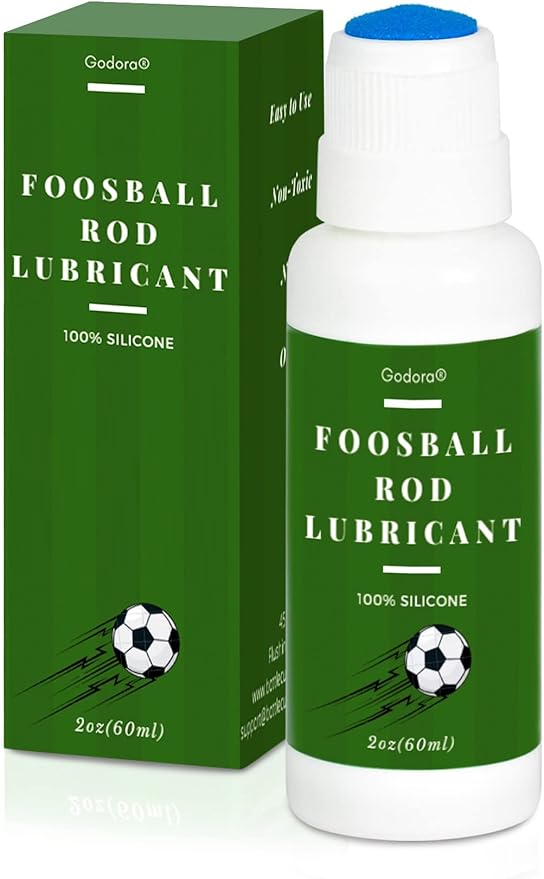 2oz Foosball Rod Lubricant with Dauber Top Applicator, 100