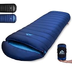 Down Sleeping Bag for Adults 680FP Ultralight Portable Backpacking Sleeping Bag for Hiking Camping Mountaineering expeditions and Backpacking