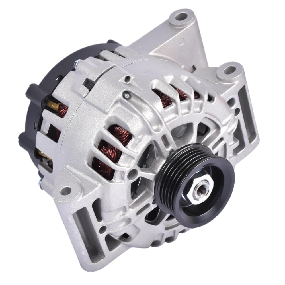 Alternator Replacement 120 Amp Compatible With Terrain Equinox L4 2.4L 2010–2016 Replacement For AP02 13500315 TG12C067