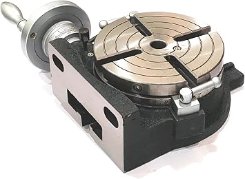 Horizontal Vertical HV6-4 slots Rotary Table 6" 150 mm for Milling Machine
