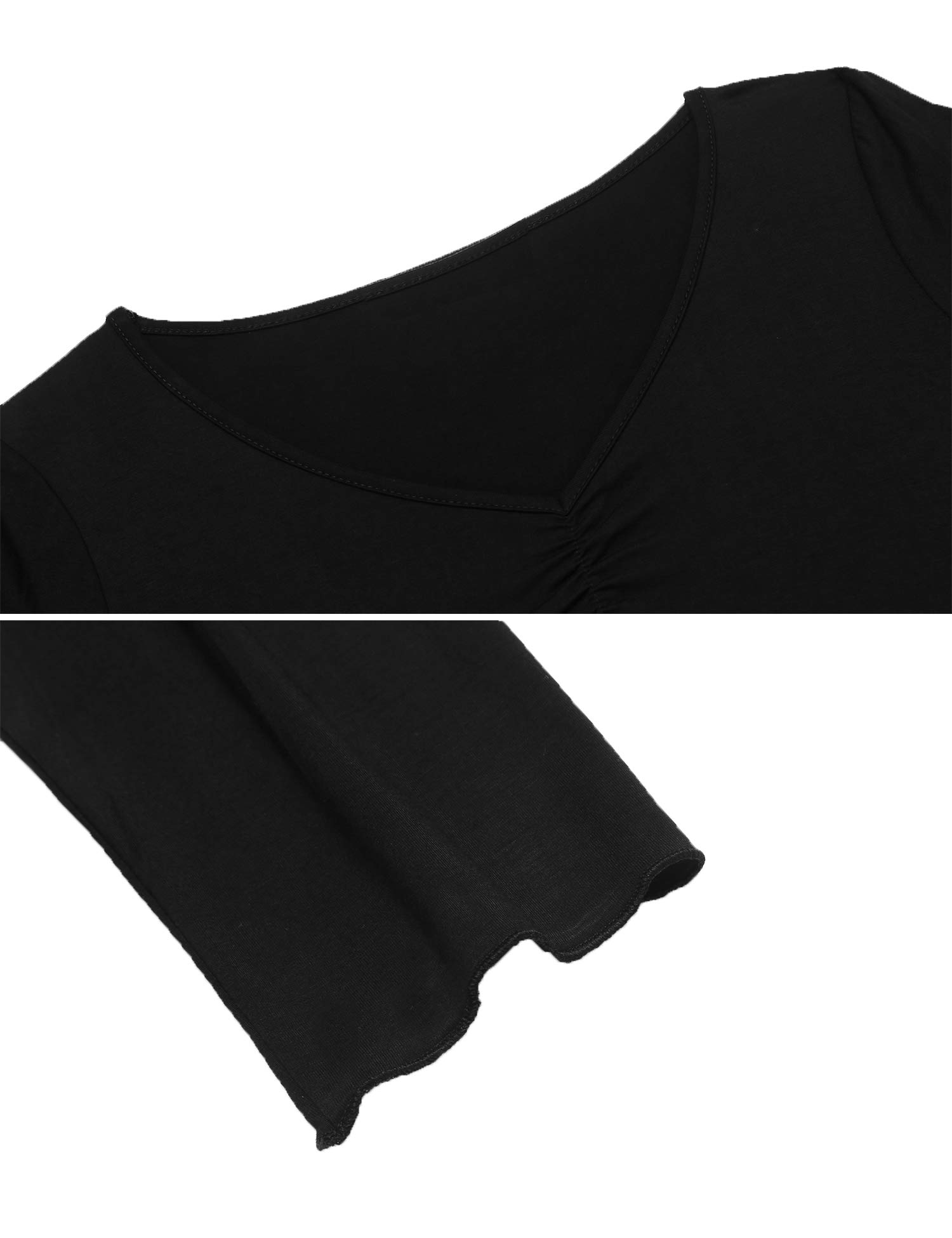 MAXMODA Pigiama Donna Pigiami Due Pezzi Maglietta Manica Lunga e Pantalone Lungo S-XXL