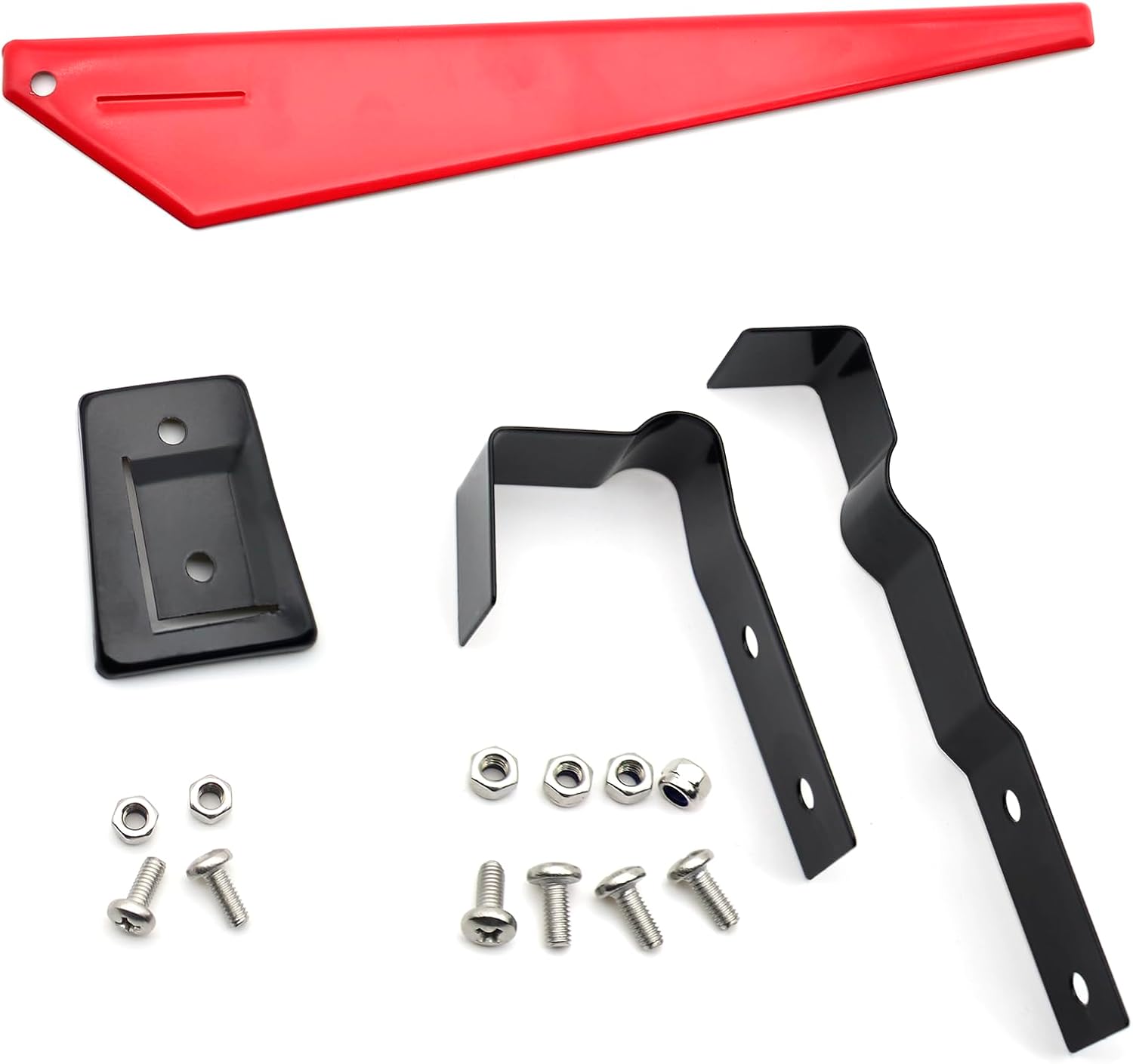 FDXGYH 1 Set Mailbox Flag and Mailbox Latch Replacement Metal Mail Box Hardware Replacement Kit
