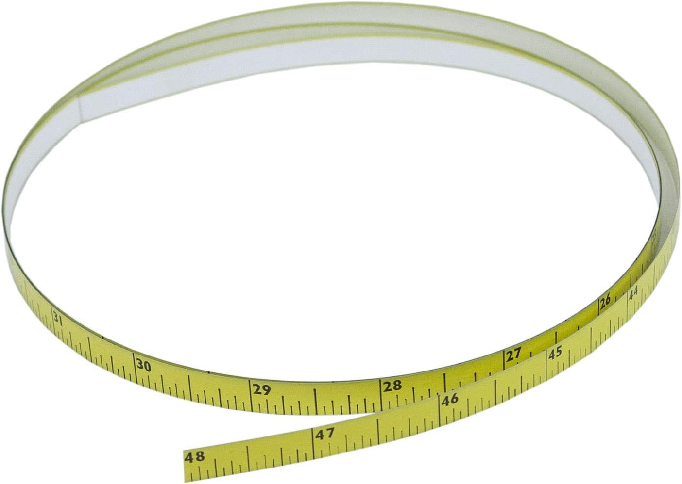 POWERTEC 71134 Right to Left Measure Tape with Adhesive Backing, 4