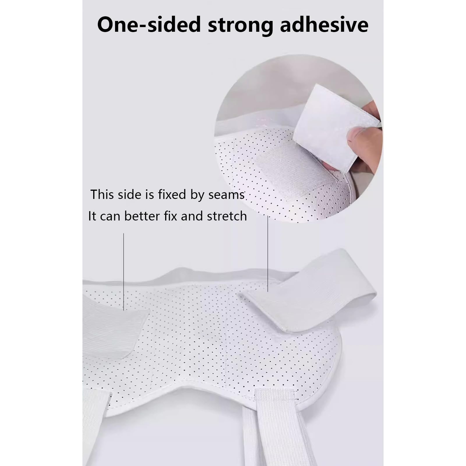 Fascia per Ernia Inguinale Uomo, Cintura per Ernia Inguinale, Cinto Erniario, Supporto per Ernia Inguinale Doppia con Cuscinetti di Compressione Rimovibili, Design Regolabile per Adulti