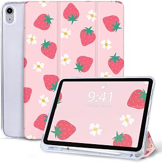 Seorsok 10.9 inch Case for iPad 10th Generation Case 2022 with Pencil Holder, Tri-fold Stand Slim Lightweight Protective Case Smart Cover with Auto Sleep Wake for iPad 10 Case