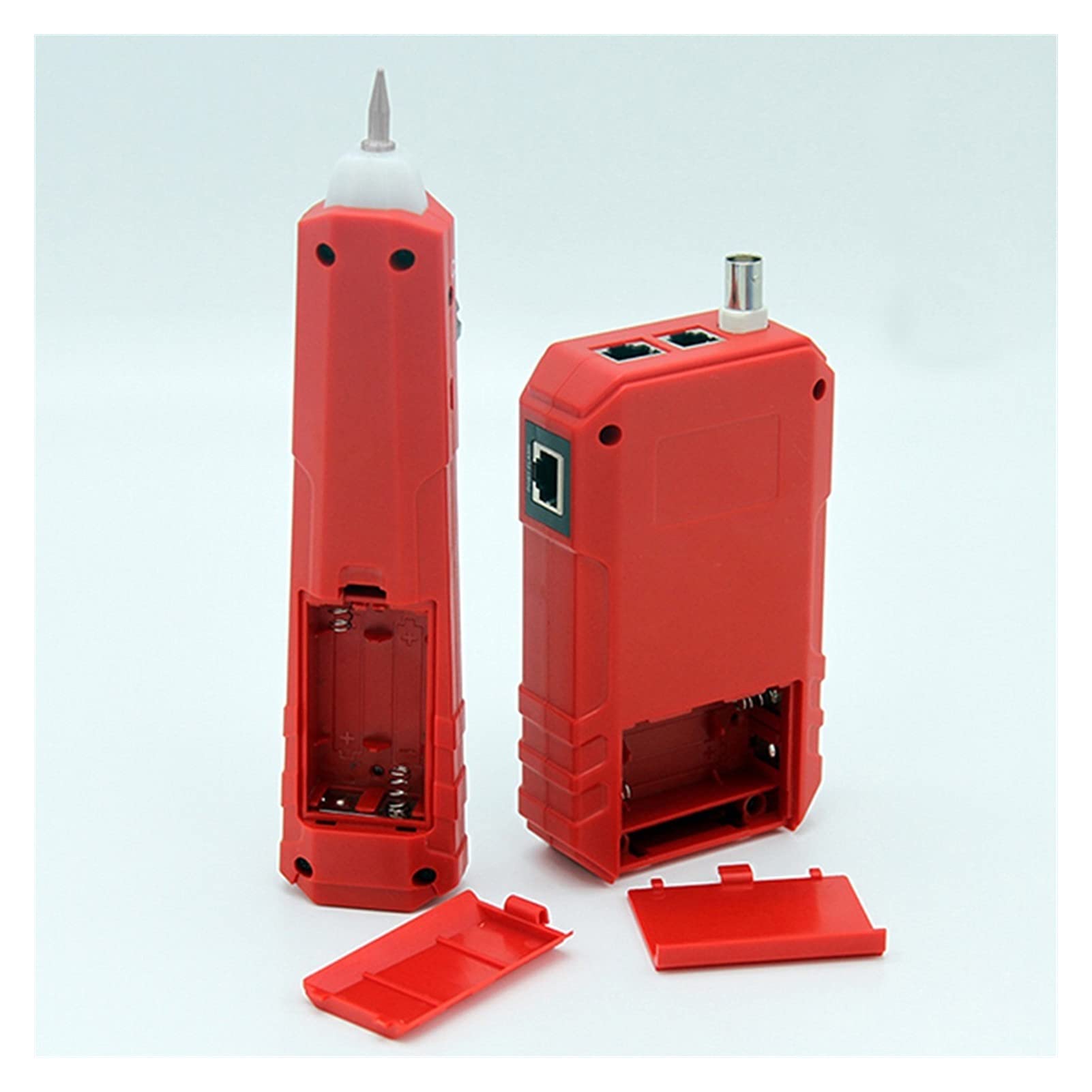 Detector de pared, Probador de cable de la red de la cerca del comprobante de la red eléctrica Operación simple Tono del tono del cable para el generador de tono para RJ45 RJ11 BNC