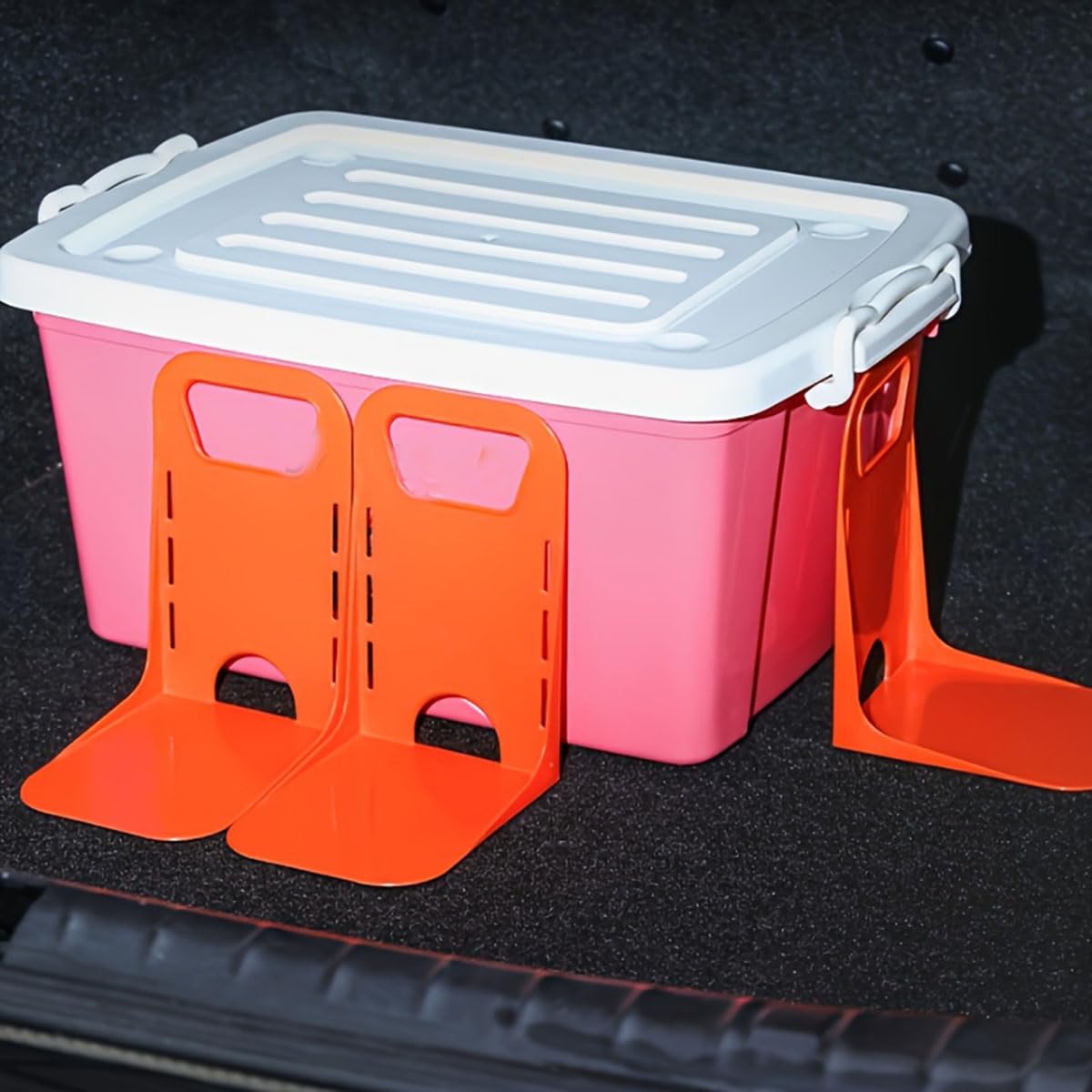 Fixateurs rangement coffre voiture Land Rover Discovery Sport L550