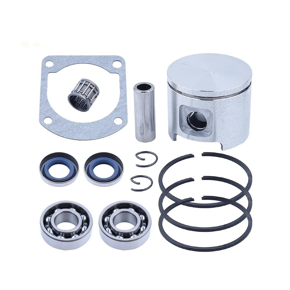 Kit segment piston 48 mm 503539002 joints roulement vilebrequin tronconneuse 61 motosierras