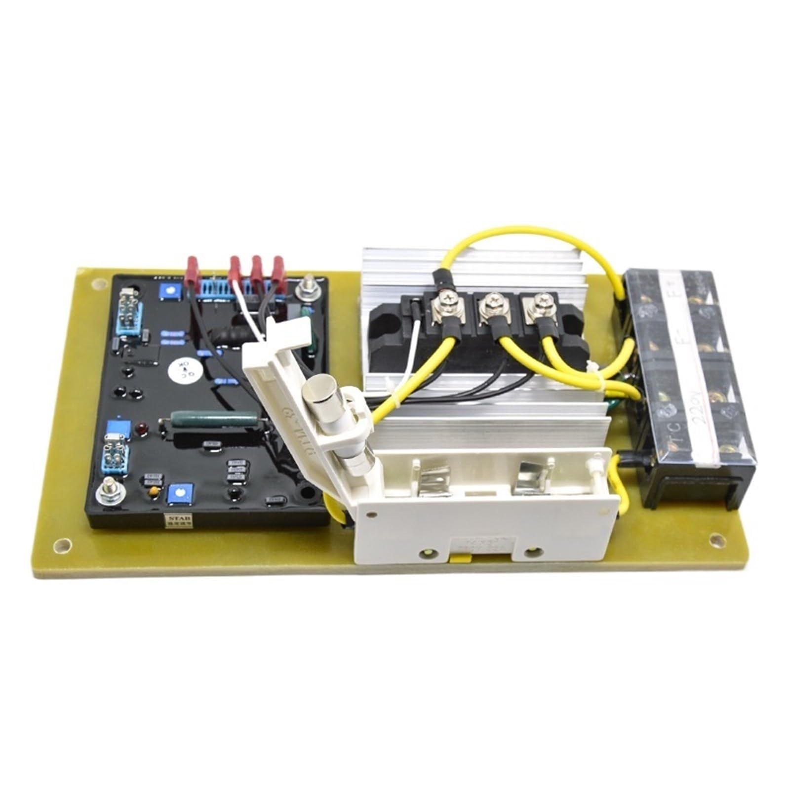 CSKWLLNBC 1pcs AVR 75A GB75A Generator Automatic Voltage Regulator Excitation Stabilizer With Rectifier Parts(GB75A90V)