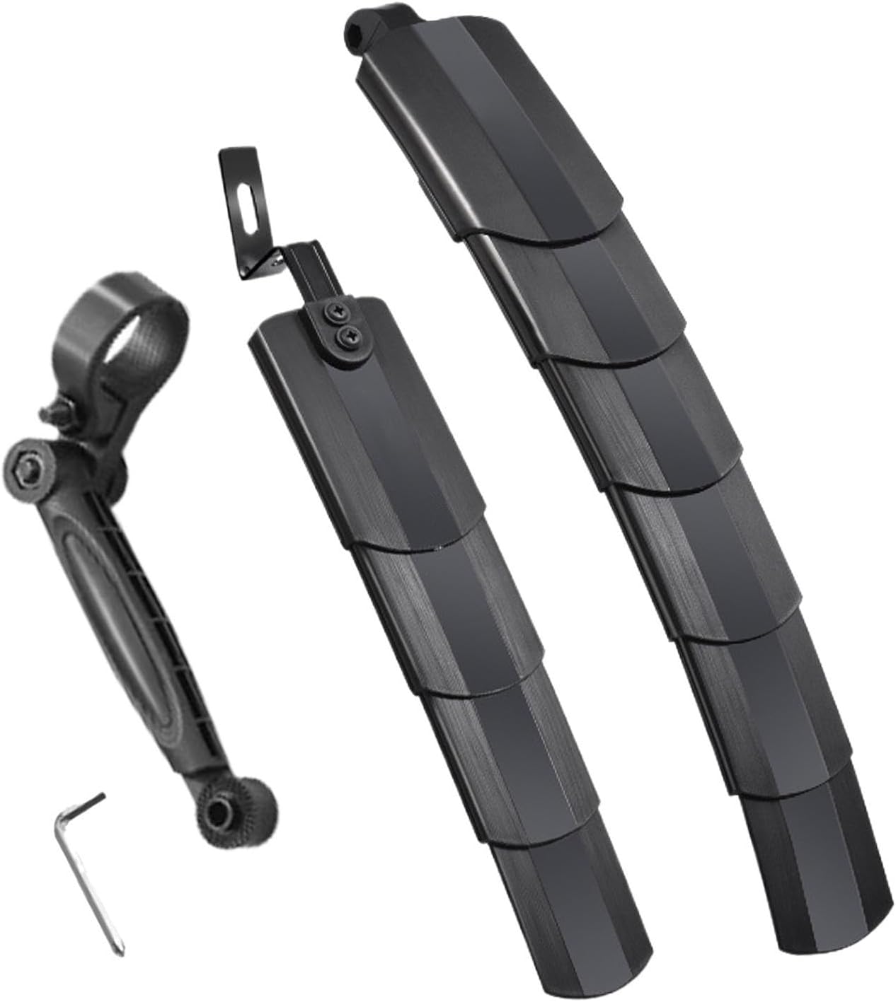 Bike Mud Guard Quick Release Front and Rear Fenders for Scooter | Retractable Bike Mudguard for Travel Mountain Trail Road Trip Commuting Urban Touring