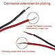 CENTROPOWER 12V 5A DC Pigtail Power Cord, Real 18AWG, 10 Pairs Product Image 4