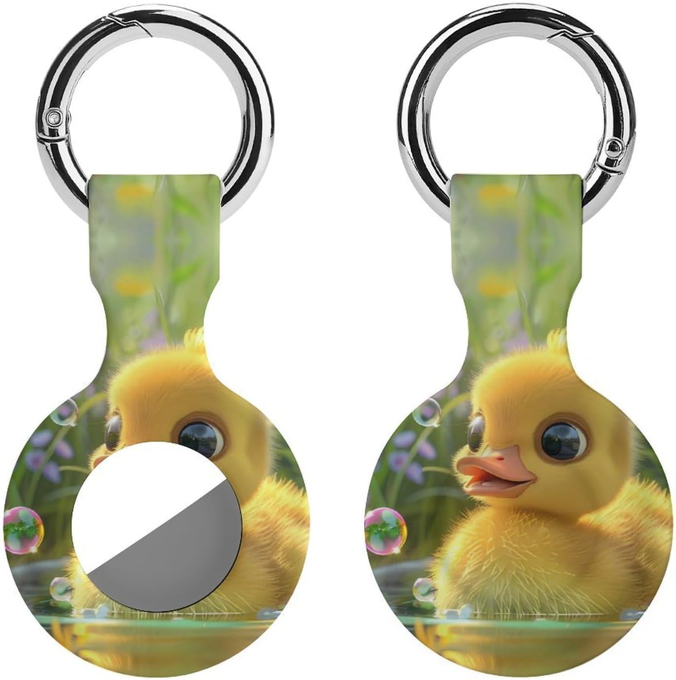 Cute Yellow Duckling Protective Case Shockproof Cover 1PCS