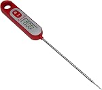 Escali Long Stem Digital Thermometer for Meat, Frying, Cooking, Candy and Kitchen Use, Extra Long 5.6-Inch Probe, Blue