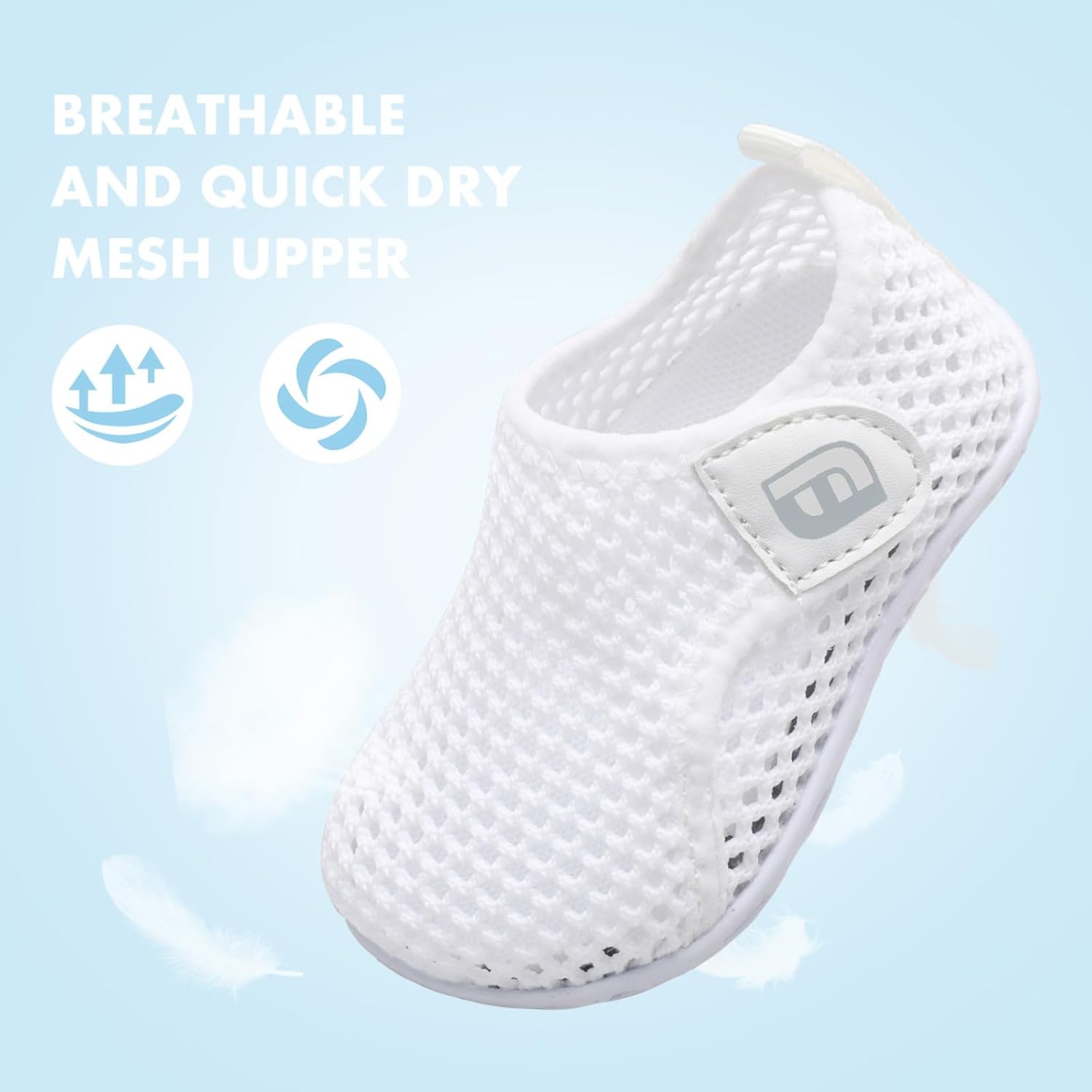 JOINFREE Baby Toddler Water Shoes Boys Girls Sandals Barefoot Kids Breathable Sneakers Shoes for Walking Running - Image 4