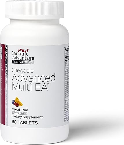 Bariatric Advantage - Multivitaminas masticables Advanced Multi Ea, 60 unidades
