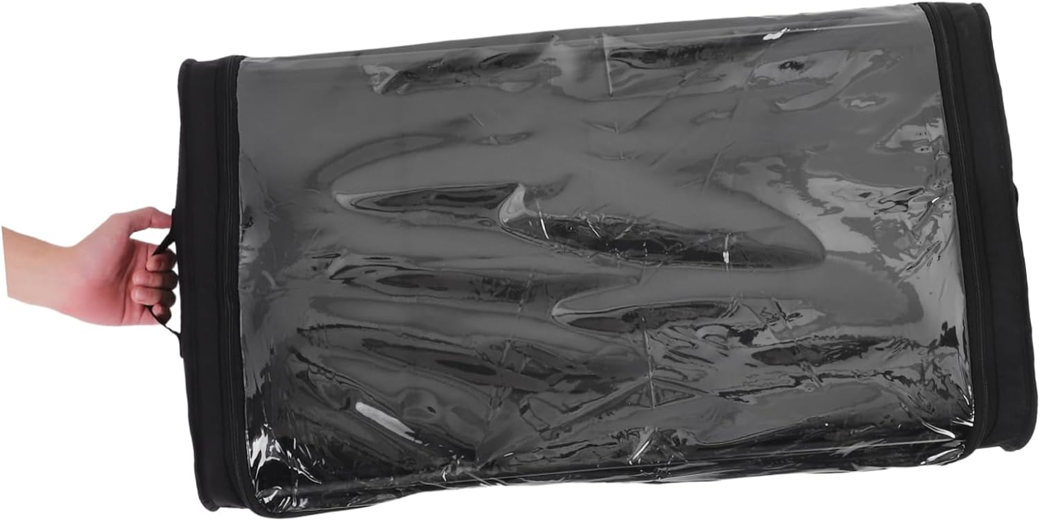 Ciieeo Bed Storage Box with Wheels Dustproof Rolling Organizer for Clothes and Shoes Detachable Storage Bin with Lid Easy Assembly